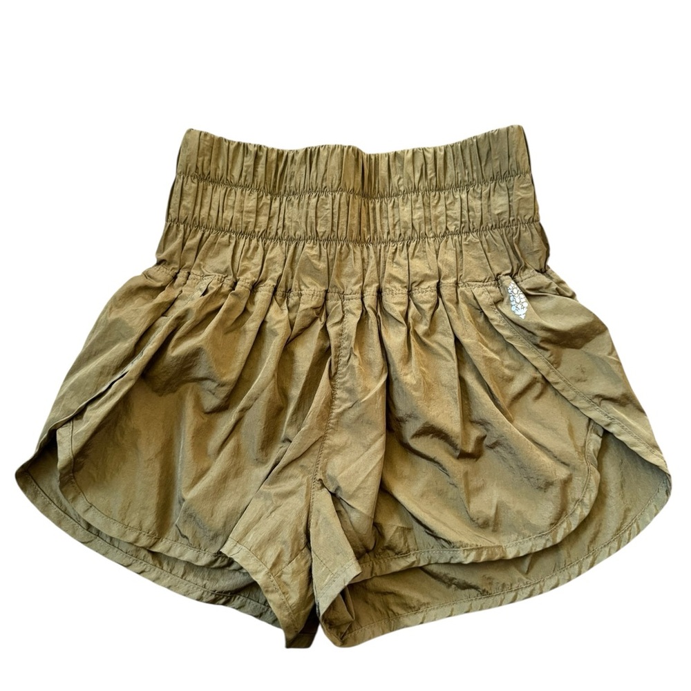 FP Movement by Free People The Way Home High Waist Green Shorts